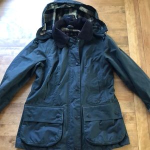 Barbour Coat, women’s, green USA size 6